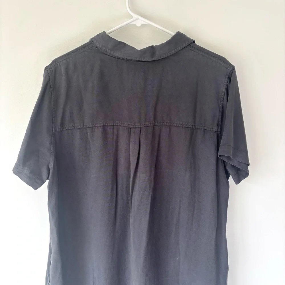 Gap Shadow Grey Short Sleeve T-shirt Mini Dress NWT